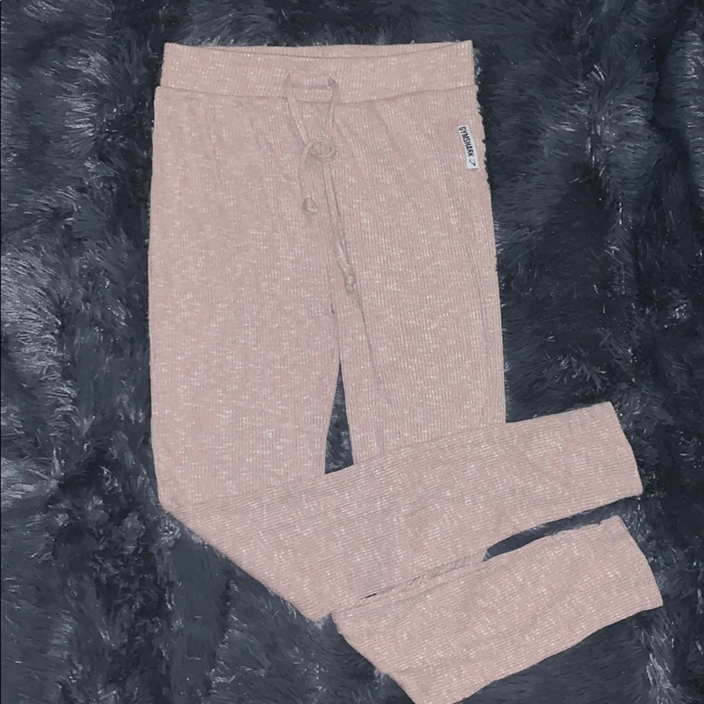 Gymshark Slounge Leggings NWOT (tan)